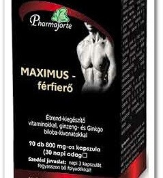 MAXIMUS férfierő kapszula - 90 db