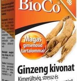 BioCo Ginzeng kivonat - 60 tabletta