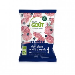 Good Gout Gluténmentes bio áfonyás rizsszeletek 40 g