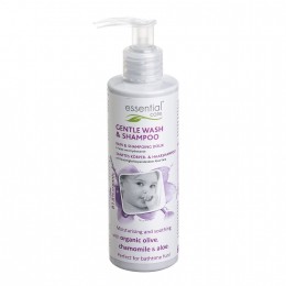 Essential Care Organikus babafürdető és sampon 200 ml