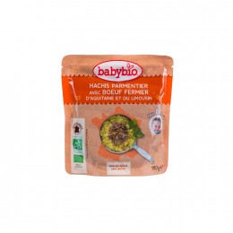 Babybio Bio marha fasírt krumplipürével 190 g