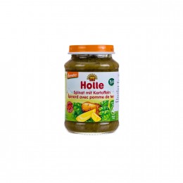 Holle Bio spenótfőzelék burgonyával 190 g