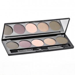 NVEY ECO Organikus szemhéjpúder paletta 7,5 g, Paletta 6 - Black Gold Velvet