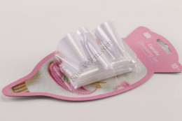7 db eldobható nylon habzsák 3 műanyag fejjel