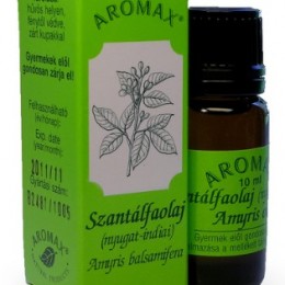 Aromax Szantálfa illóolaj, nyugat-indiai 10 ml