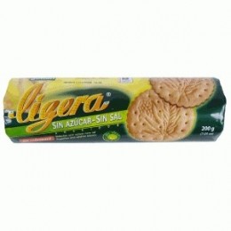 Diabetikus Gullón só- és cukormentes Ligera keksz, 200 g