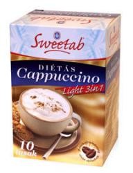 Diabetikus Sweetab diétás cappucino 10 db