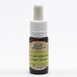 Bach virágterápia , 10 ml - Fehérvirágú vadgesztenye, a gondolkodás virága - 35-ös