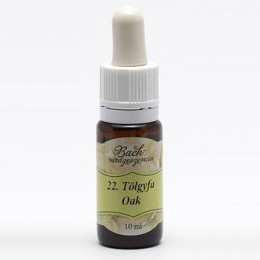 Bach virágterápia , 10 ml - Tölgyfa, a kitartás virága - 22-es
