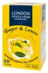 London Fruit and Herb Company London filteres gyömbér-citrom tea 20 filter