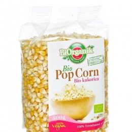 BiOrganik bio Pop Corn (pattogatni való kukorica), 500 g