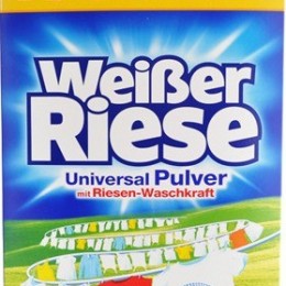 Weiser Riese 7.15 kg universali mosópor, fehér és színes ruhákhoz. 130 mosás (Német)