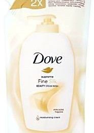 Dove Supreme Fine Silk folyékony krémszappan utántöltő 500 ml