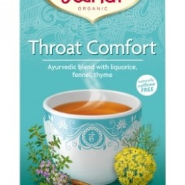 Yogi tea Yogi Bio Toroknyugtató herba tea, THROAT COMFORT, 17 filter