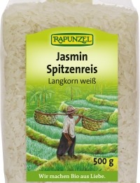 Rapunzel bio Jázmin rizs, hosszúszemű natúr, 500 g