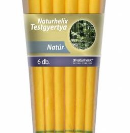Naturhelix testgyertya, 6 db - natúr