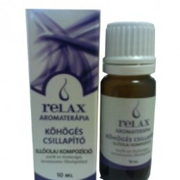 Relax Aromaterápia illóolaj kompozíció, 10 ml - Köhögéscsillapító