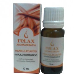 Relax Aromaterápia illóolaj kompozíció, 10 ml - Hangulatjavító