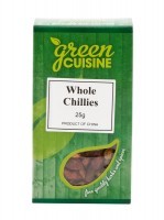 Green Cuisine Chili, egész -