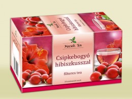 Mecsek tea Mecsek csipkebogyó-hibiszkusz tea, 20 filter