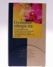 Sonnentor Bio gyömbér energia tea 20 filter,