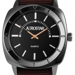 Aerostar férfi karóra textil szíjjal