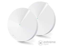 TP-Link Deco M5 (2 pack) AC1300 Egész otthont lefedő Mesh Wi-Fi rendszer, Gigabit, Qualcomm quad-core CPU, HomeCare