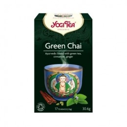 Zöld chai tea BIO 17x1,8g Yogi