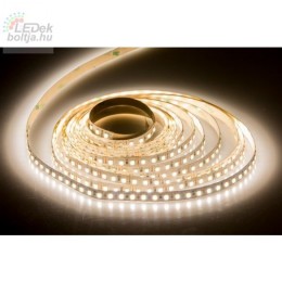 WL Led szalag 2835 SMD 120led/m 20W/m 12V Meleg fehér Prémium minőség 3 év jótállás