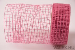 Valex Decor Hálós szalag 4.5cm x 10m - Matt rózsaszín