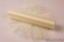 Valex Decor Snow organza 23.5cm x 10m - Ekrü