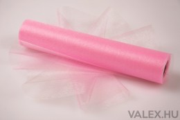 Valex Decor Snow organza 23.5cm x 10m - Rózsaszín