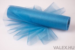 Valex Decor Snow organza 23.5cm x 10m - Világoskék