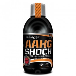 BioTech USA BioTech AAKG Shock Extreme - edzés előtti formula, 1000 ml