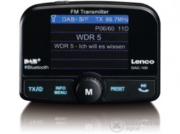 LENCO DAC-100 DAB+/bluetooth/FM transzmitter