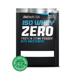 BioTech USA BioTech Iso Whey ZERO Lactose Free fehérje készítmény, Fehércsokoládé ízesítés, 25 g