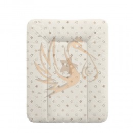 ceba pelenkázó lap puha kicsi 50*70 Csillag beige
