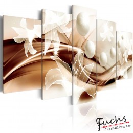 ArtGeist sp. z o o. Kép - Pearl Lilies In Bronze