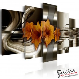 ArtGeist sp. z o o. Kép - Hippeastrum and Abstract Waves