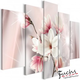 ArtGeist sp. z o o. Kép - Dazzling Magnolias (5 Parts) Wide