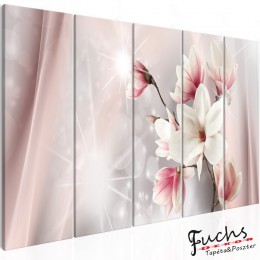 ArtGeist sp. z o o. Kép - Dazzling Magnolias (5 Parts) Narrow