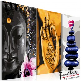 ArtGeist sp. z o o. Kép - Oriental Triptych (3 Parts)