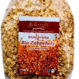 Naturgold Naturworld bio zabpehely extra nagyszemű, 500 g