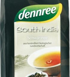 Dennree bio dél-indiai szálas fekete tea, 100 g