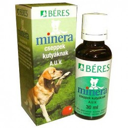 Béres Minera cseppek kutyáknak, 30 ml