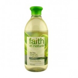 Faith In Nature Bio Teafa tusfürdő, 400 ml