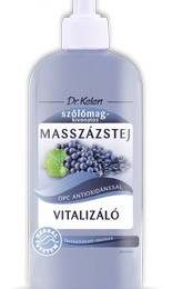 Dr. Kelen Szőlőmag-kivonatos masszázstej - vitalizáló 500 ml