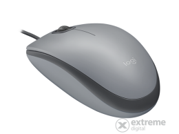 Logitech M110 silent vezetékes egér, szürke