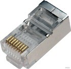 Egyéb 8P8C fémárnyékolt FTP dugasz CAT.5