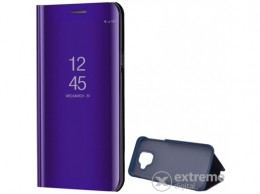 GIGAPACK Mirror View Case álló műbőr tok Huawei P20 Pro készülékhez, lila